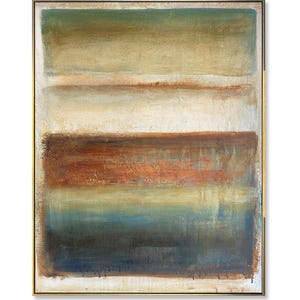 Mark Rothko Style Abstract Painting in Earthy Tones Canvas Wall Art - Etsy
