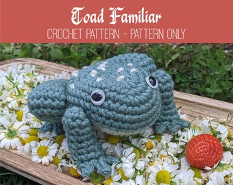 Toad Familiar Crochet Pattern