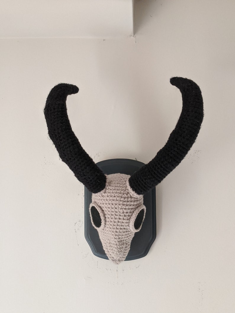 Goat Skull Amigurumi Crochet Pattern image 6