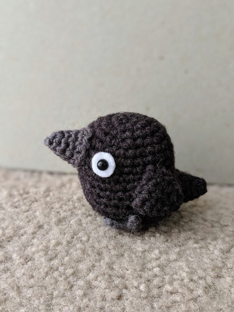 Crochet Crow Halloween Pattern | Etsy