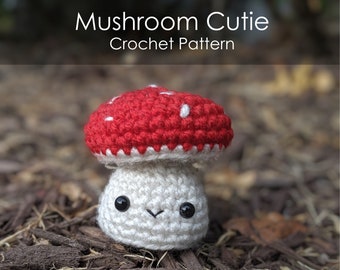 Mushroom Cutie - Crochet pattern
