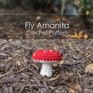 Fly Amanita - Mushroom Crochet Pattern