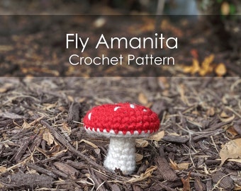 Fly Amanita - Mushroom Crochet Pattern