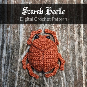 Scarabeo - Schema Amigurumi all&#39;uncinetto