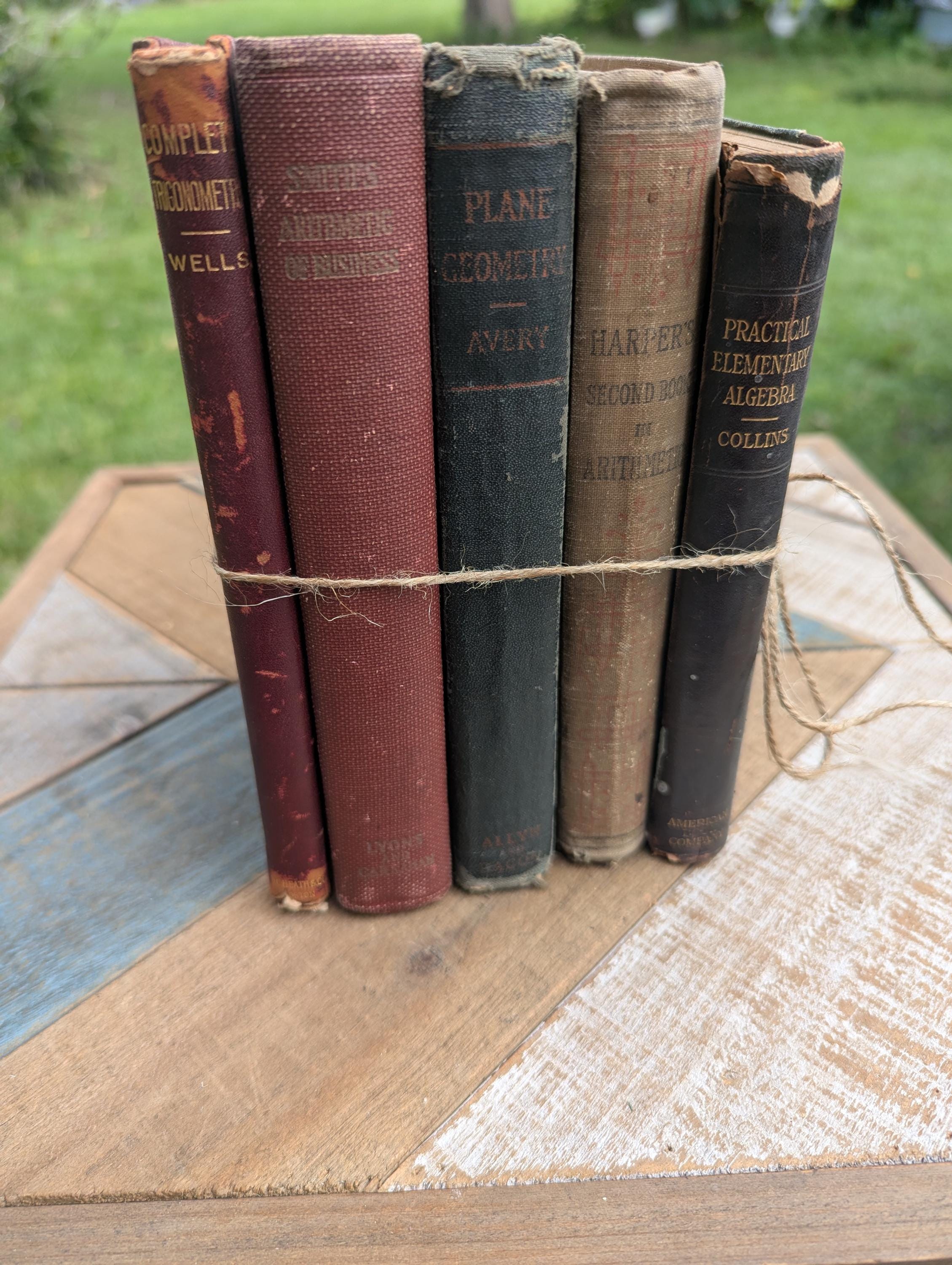 Vintage School Text Books - Etsy