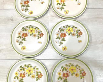 Assiettes de collection Pottery Barn « Martini », lot de 4 avec boîte d