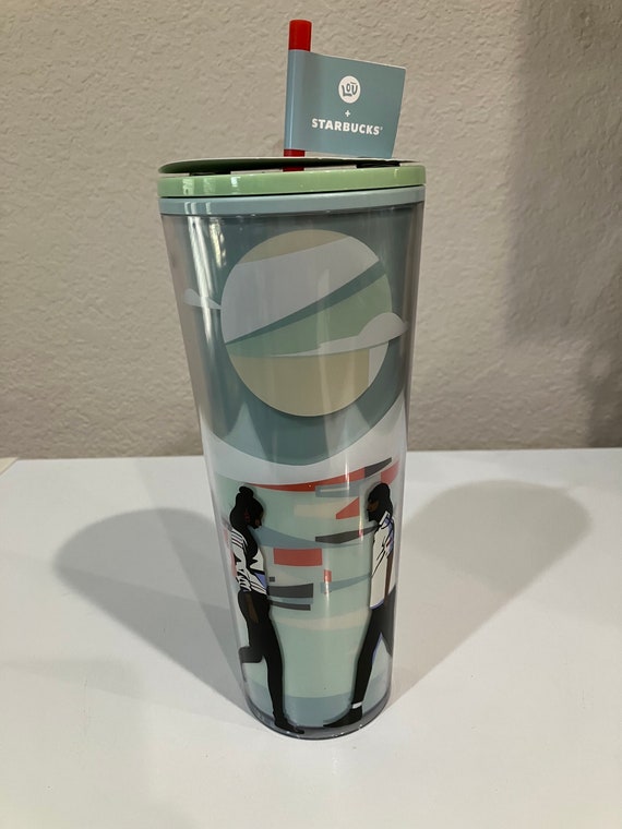 Starbucks + Lou 2024 Black History Month Damon Brown Cold Cup Tumbler  (24oz) - Etsy Canada
