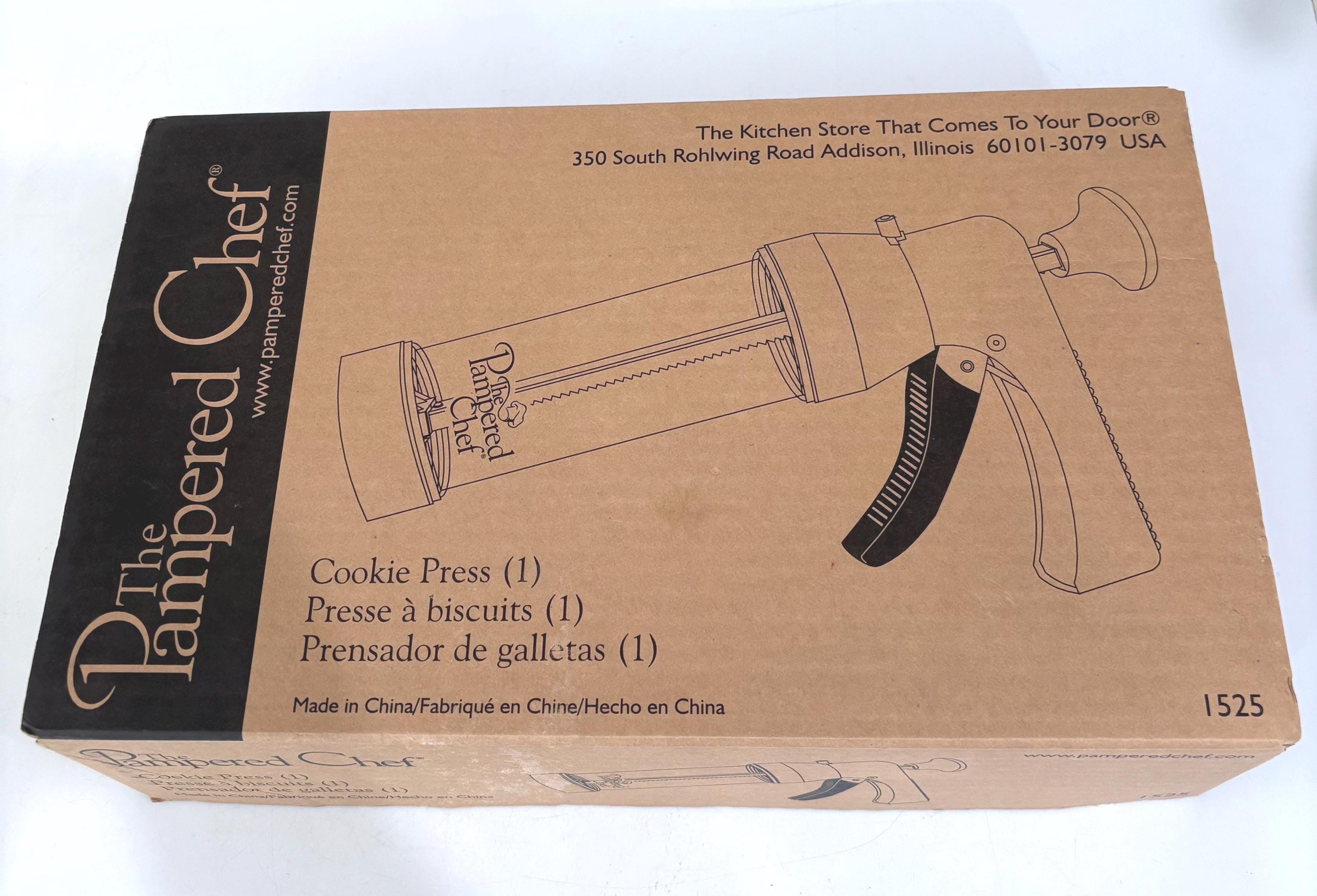 Pampered Chef Cookie Press 1525 Pistolet à Glaçage