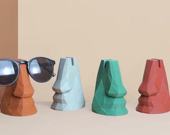 Porte Lunettes imprimé 3D  – Support de Bureau – Rangement Lunettes – Accessoires Maison – Décoration Originale – Cadeau Utiles