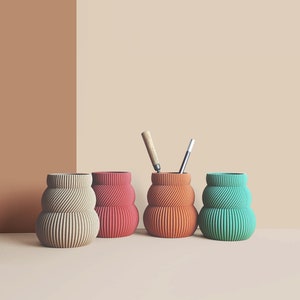 Wooden pencil pot, pencil storage, idea for office accessories, Office storage and decoration, Scandinavian Design, gift for Home