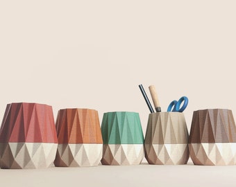 Wooden pencil pot, pencil storage, idea for office accessories, Office storage and decoration, Scandinavian Design, gift for Home