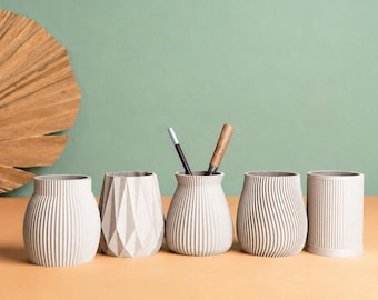 Pen & Pencil Holder - Wood Desk Organizer  – Office Accessory – Office Employee Gift Idea