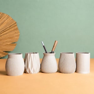 Portapenne di design – Organizer da scrivania – Stampato in 3D – Idea regalo per i colleghi