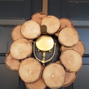 Wood Slice Wreath Kit