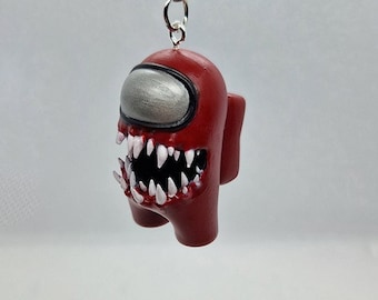 Among Us Imposter Keychain/Keyring
