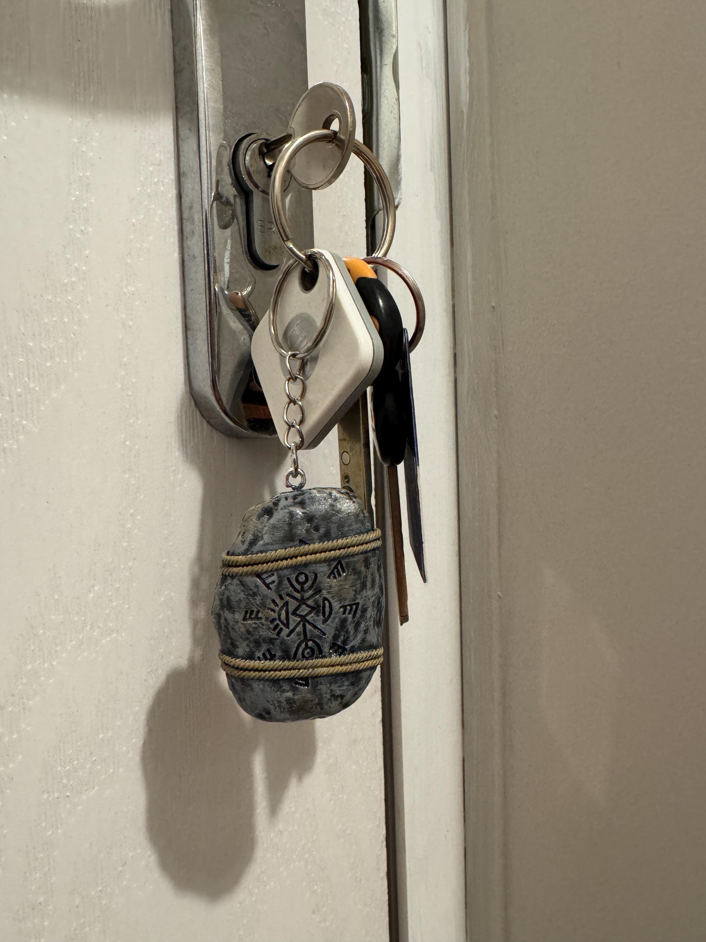 Talisman Keyring - Replica inspired by the TV Show &quot;From&quot; | Prop | Home decor | artifact | relic | wall | sculpture | horror