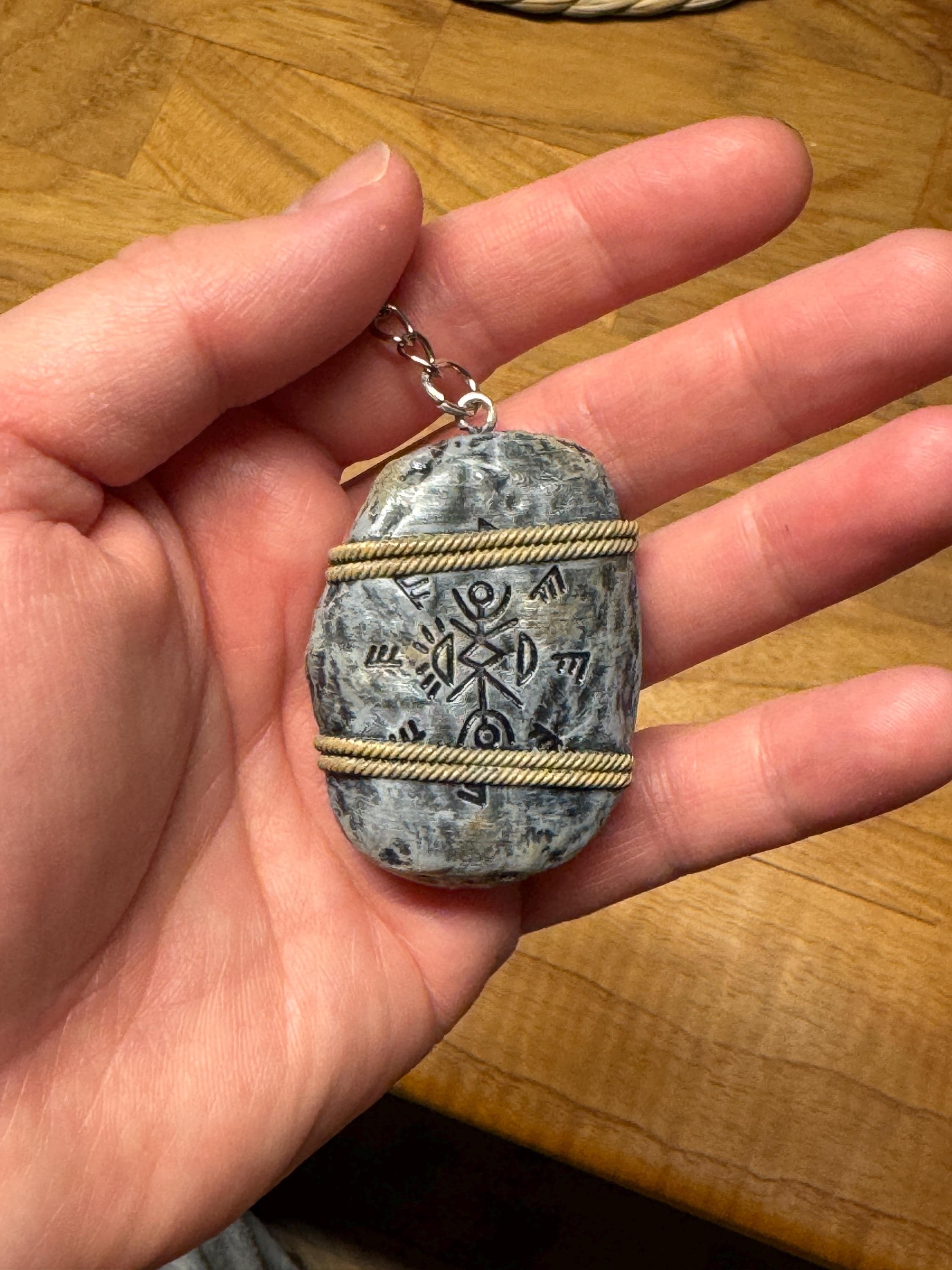 Talisman Keyring - Replica inspired by the TV Show &quot;From&quot; | Prop | Home decor | artifact | relic | wall | sculpture | horror
