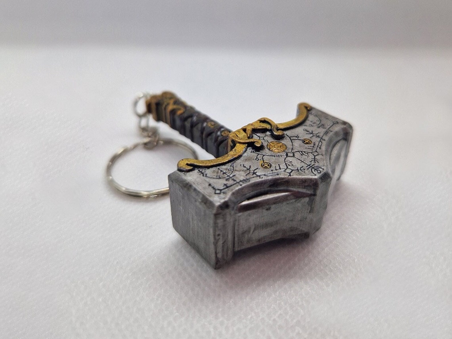 God of War Ragnarok Thor's Mjolnir Hammer Keyring Etsy Ireland