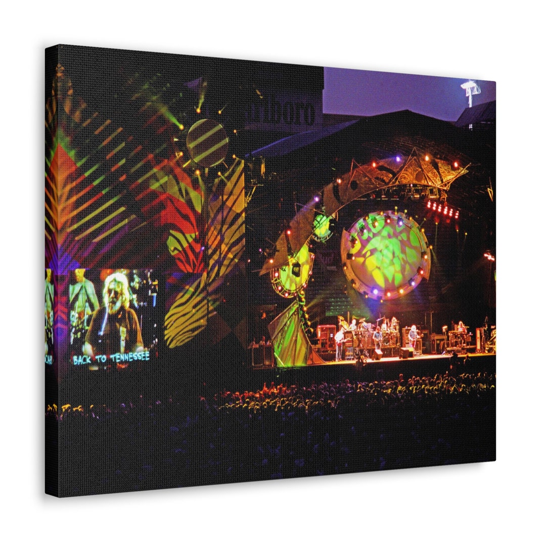 Grateful Dead Chicago 1995 canvas Wrap Etsy