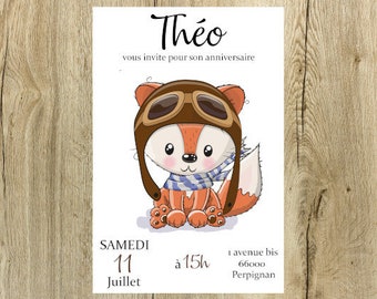 Carte Invitation Anniversaire Etsy Carte Invitation Anniversaire Etsy