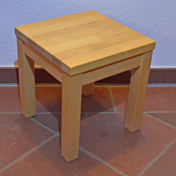 Hocker aus Birke