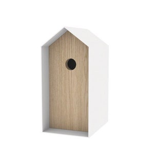 Modern Birdbox | bird house | handcrafted | eco | minimalist| contemporary |  nesting box |  housewarming |  Wall Mounted | gardener |