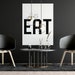 Let's Eat Printable Wall Art Instant Download Home Decor Sign Colorful ...