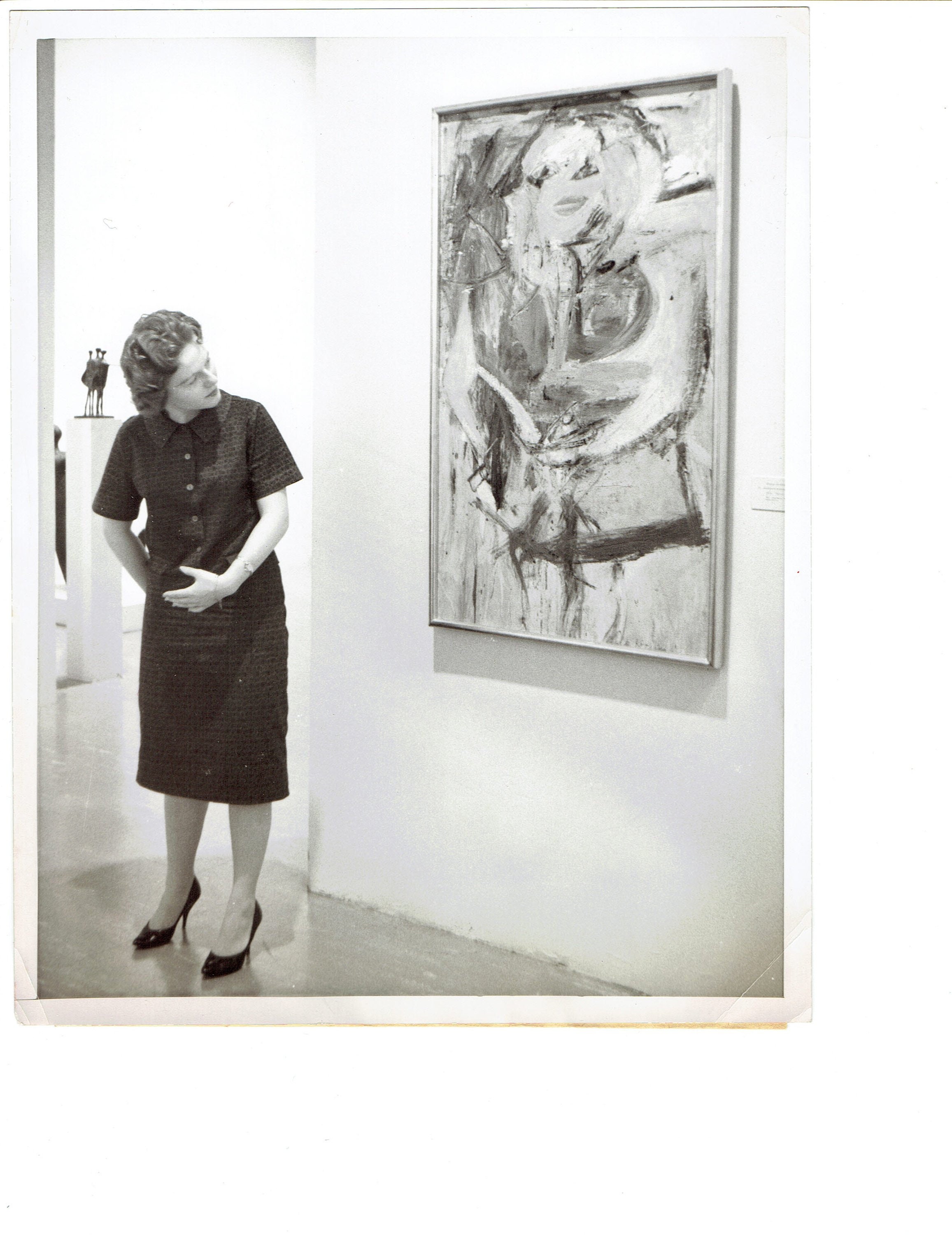 Vintage Willem De Kooning Marilyn Monroe schilderij in Etsy