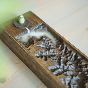 Wooden Backflow Incense Burner, Backflow Incense Burner, Backflow Incense Holder