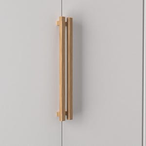 Wooden handle, solid wood, 200-1000mm