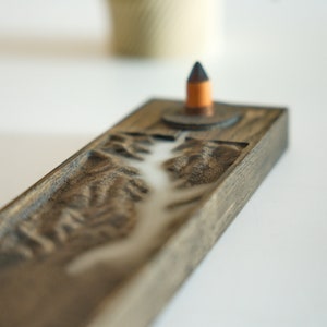 Wooden Backflow Incense Burner, Backflow Incense Burner, Backflow Incense Holder