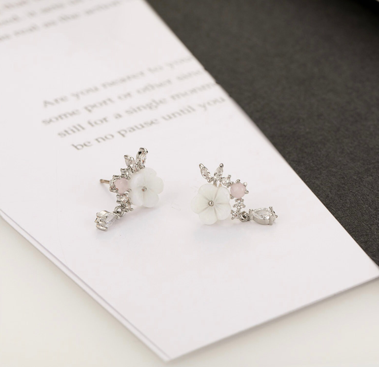 Small Stud Earrings Flower Earrings Floral Earrings Australian Earrings Soft Gum Nut Earrings Nature Jewellery