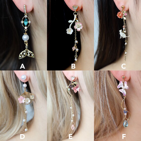 b blossom earrings