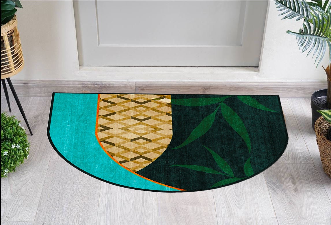 Indoor Doormat Half Round Entryway Rug Door Mats Indoor - Temu