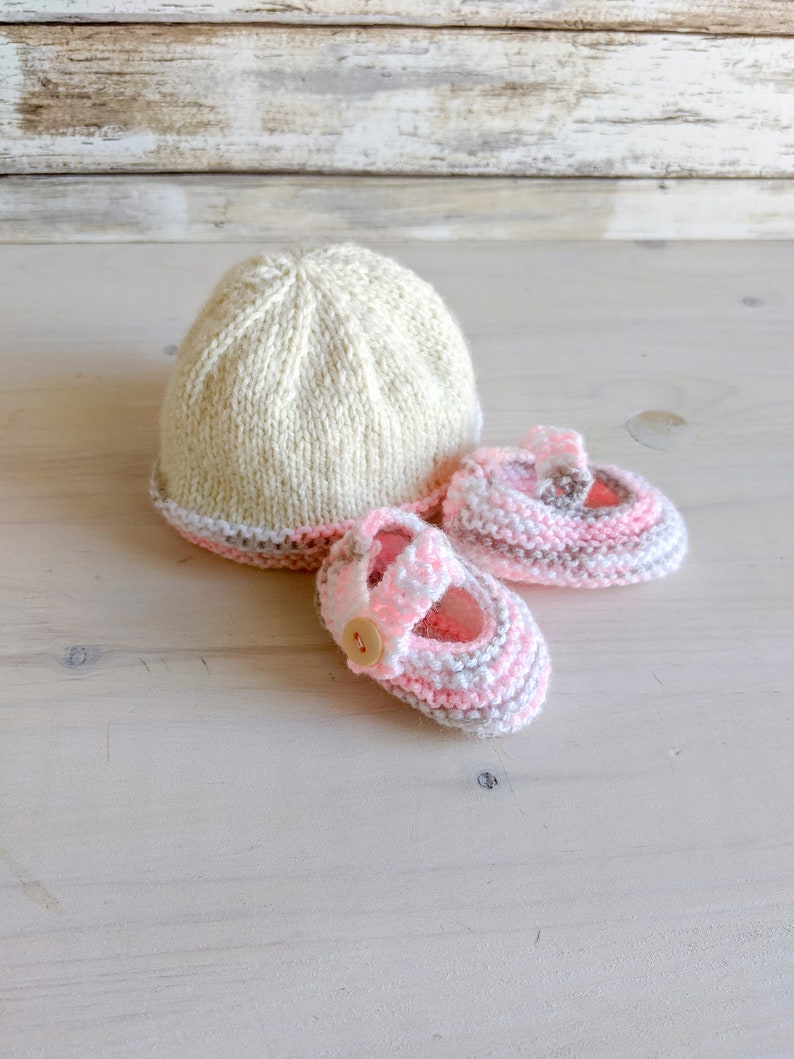 Knit Doll Hat and Shoes American Girl Doll Hat and Shoe Set Etsy
