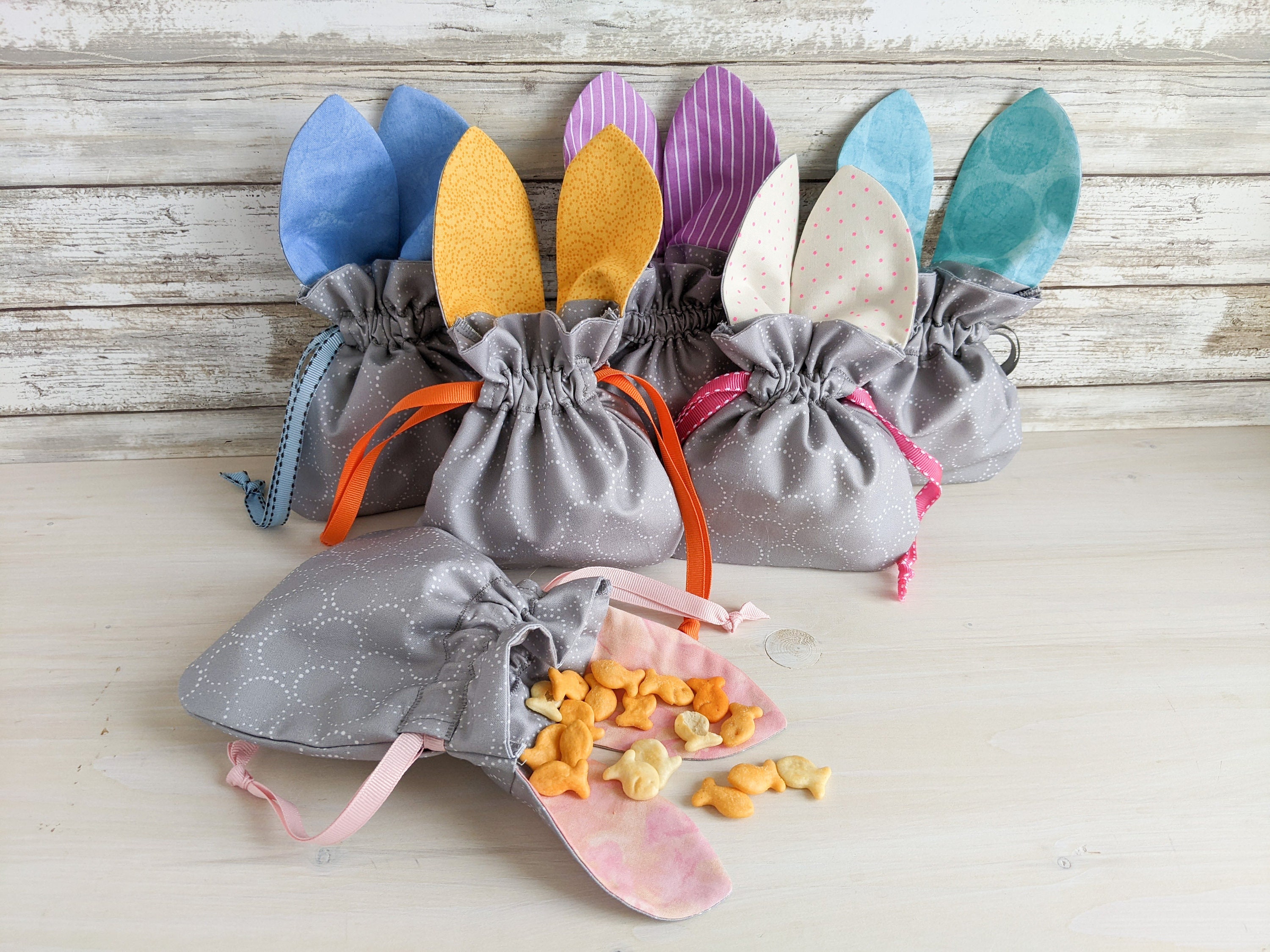 Easter Bunny Ear Bag Etsy