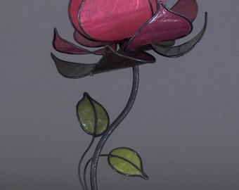 Lotus Flower Lamp – Handcrafted Wrought Iron Table Lamp