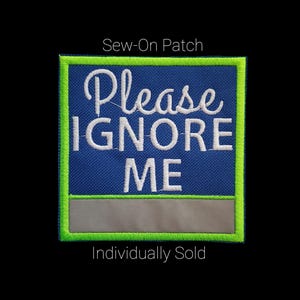 One (1) Sew On Working Dog Patch - Dog In Training Patch - Safety Reflective Patch - Sew On Patch - Individually Sold