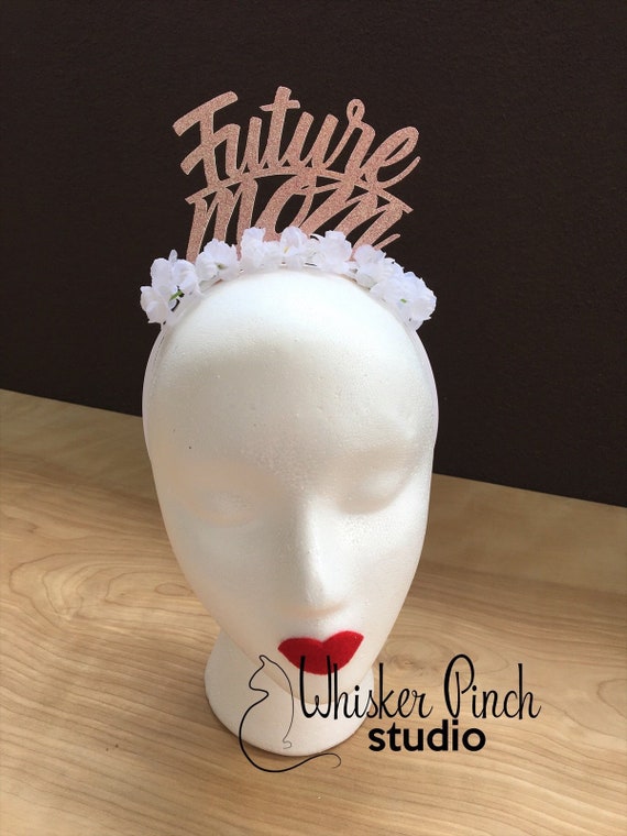 baby shower headband for mom