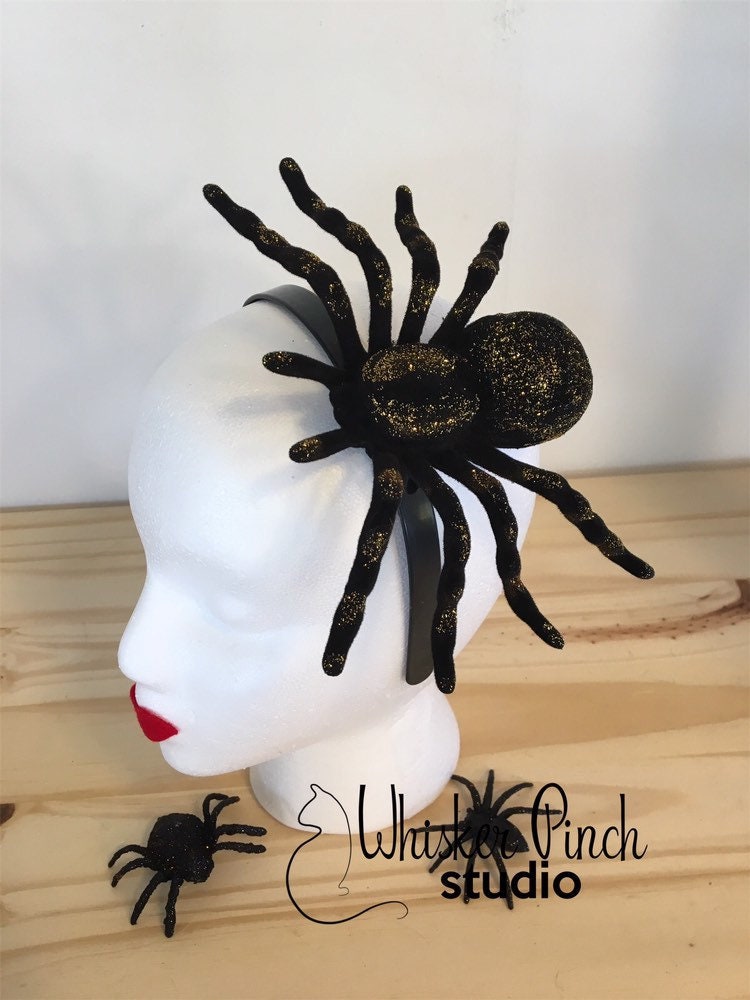 Halloween Spider Headband Costume Accessory Cute Party Festival Gift Amazon.com: Beavorty Halloween Spider Headband Spider Hair  main image 4