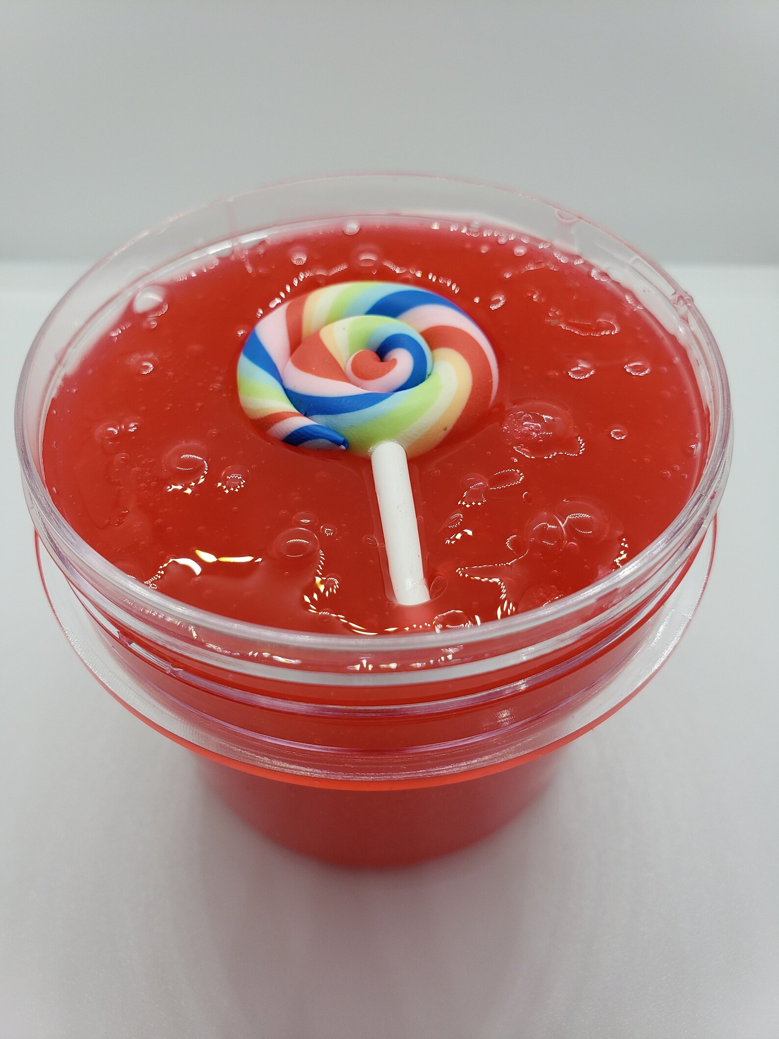 Cherry Gummi Slime Cherry Gummi Slime Scented Smooth Slime Etsy