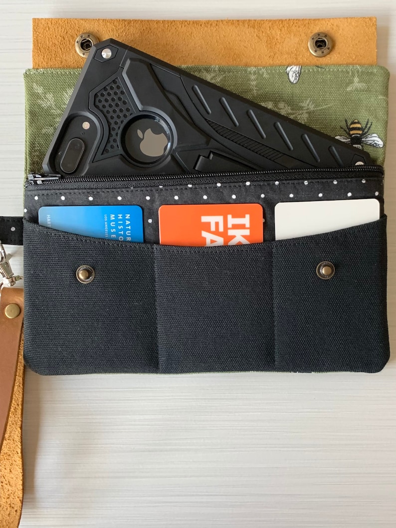 Bumblebee Wristlet Wallet
