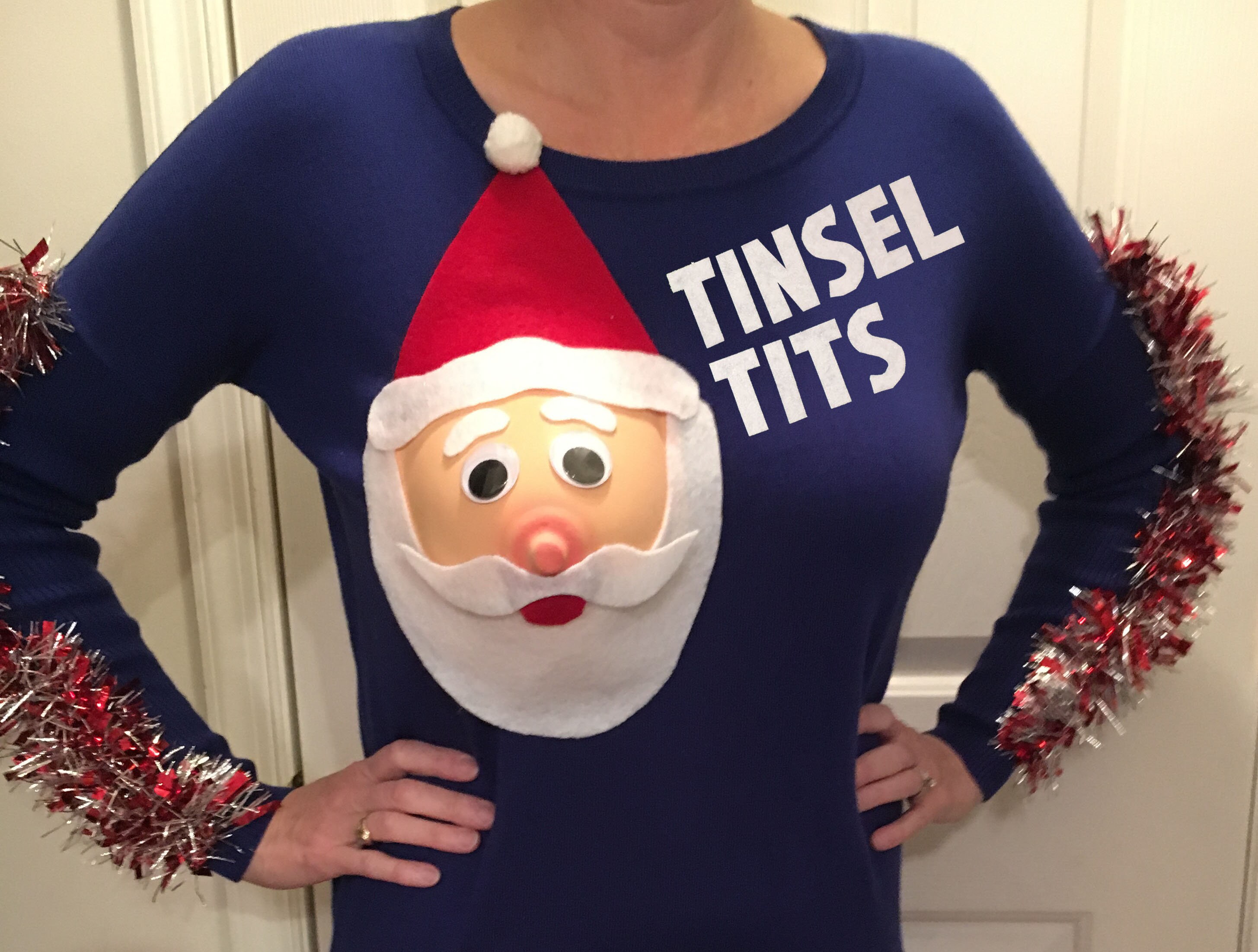 sexy holiday sweater