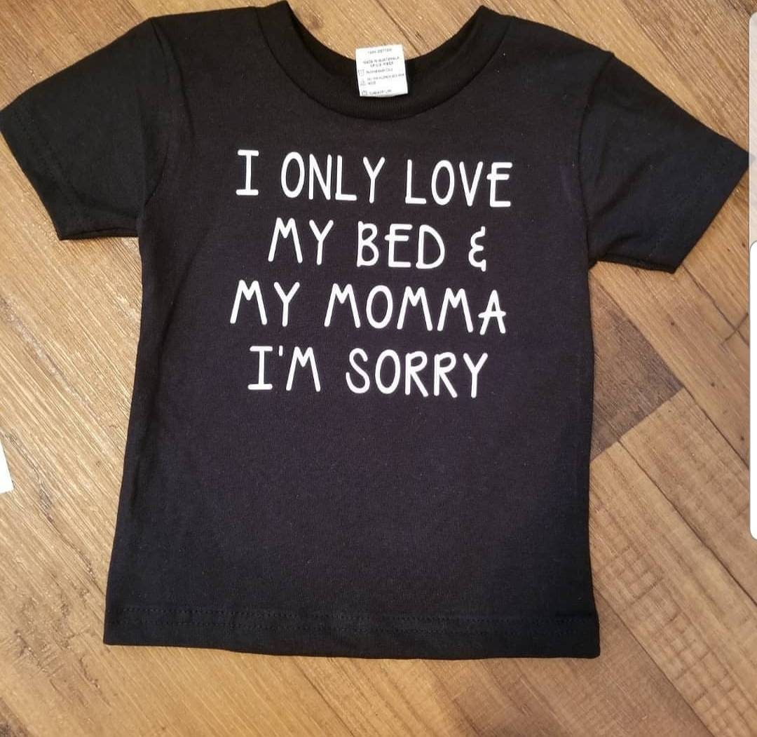 I Only Love My Bed and My Momma I'm Sorry Tshirt / Drake - Etsy