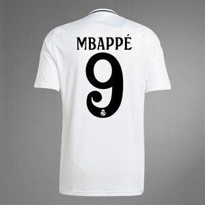 Mbappe Real Madrid Home 24-25 Digital Name Set - Etsy