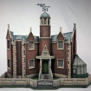 Haunted Mansion scale model