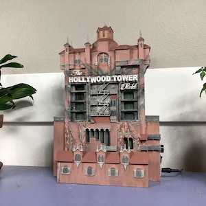 WDW Tower of Terror - half size