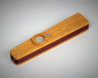 Wooden kazoo