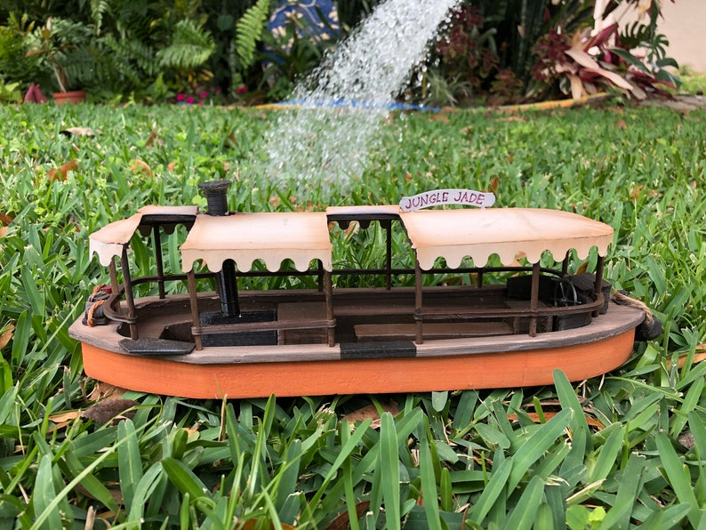 Jungle Cruise Boat Model Classic Etsy