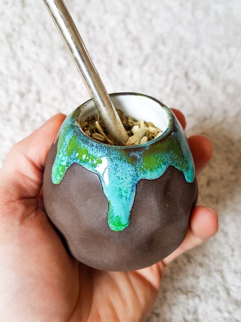 Yerba Mate Cup Yerba Mate Gourd Mate Tea Cup Without Etsy Australia